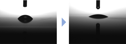 UV照射による変化_チタン