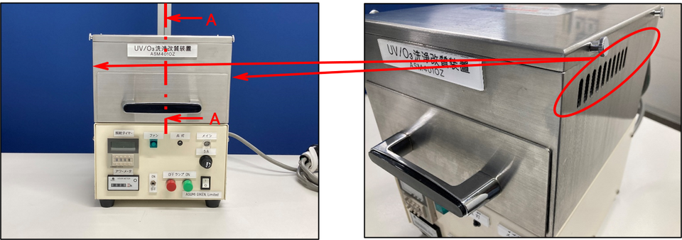 UV表面洗浄改質装置 ASM401oz