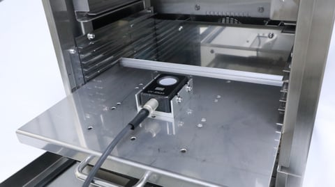 Photograph of illuminance sensor fixed position
